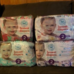 Size 2 Honest Diapers